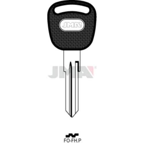 Chei Otel Plastic Negru FO-FH.P